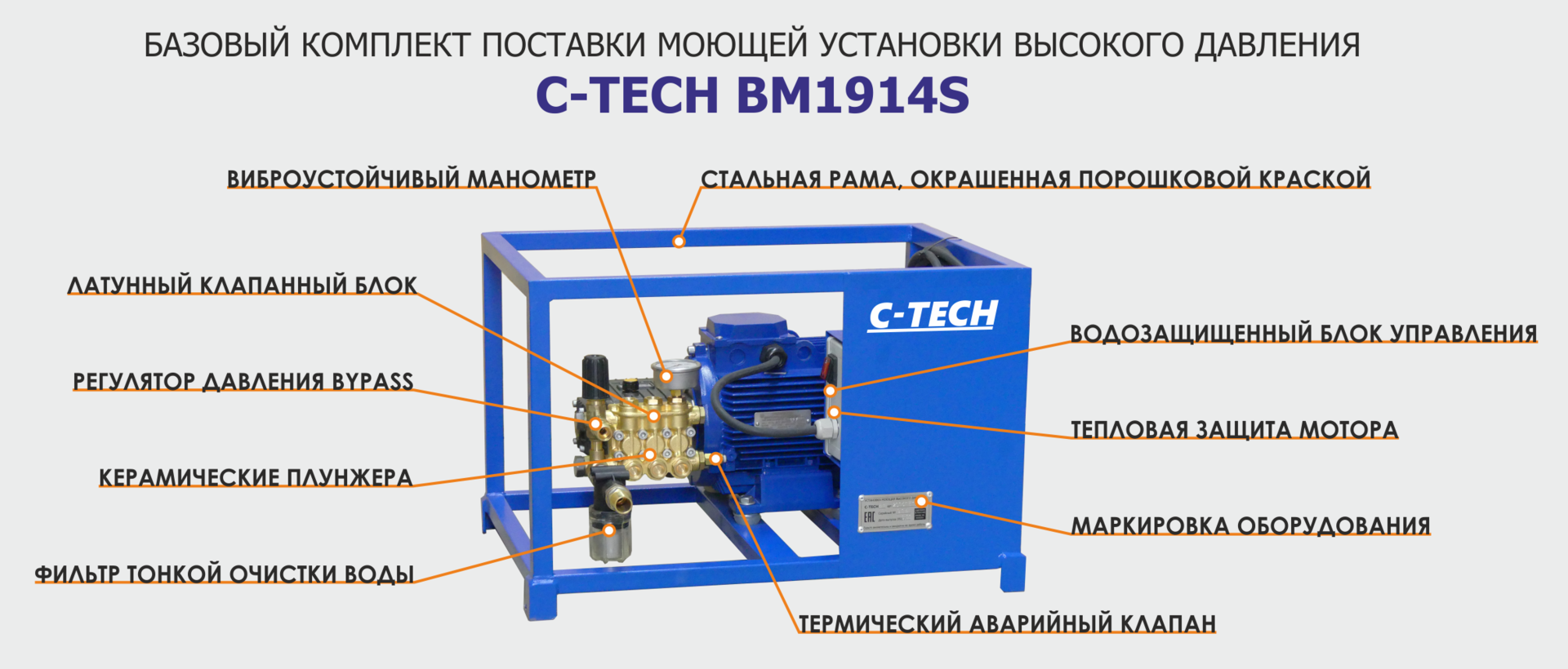 C tech мойка высокого