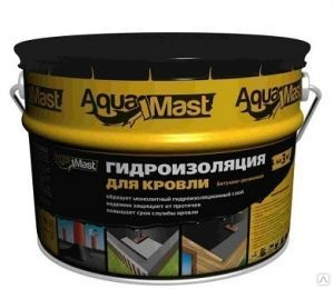 Мастика битумно резиновая aquamast кровля расход