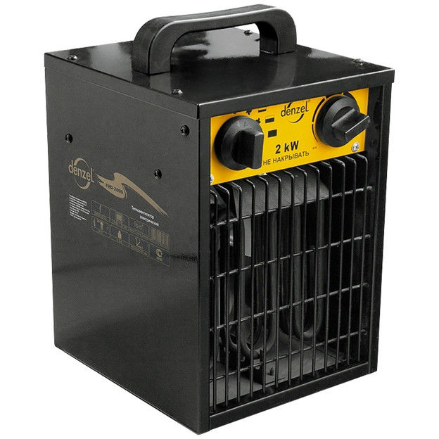 Тепловой вентилятор электрический FHD - 5000, 5 кВт, 2 режима, 380 В / 50