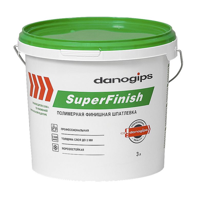 Шитрок SuperFinis danogips 3 л /5 кг/