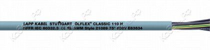 Кабель OLFLEX CLASSIC 110 H 2X0,5 N LappKabel 10019900