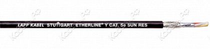 Кабель ETHERLINE® Y CAT. 5e BK