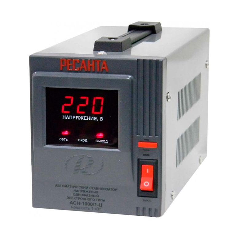 Стабилизатор электрон. RESANTA АСН-2000/1-Ц (2кВт.вход=140-260В.6кг)