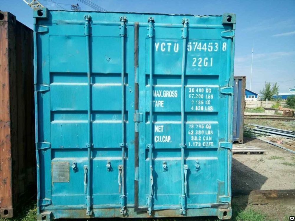 Морской контейнер бу, 20 футовый 5744538