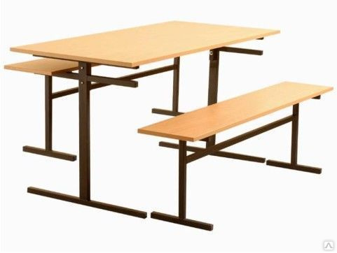 Столы для школьной столовой на 4 места