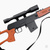 Резинкострел макет деревянный стреляющий винтовка СВД #2