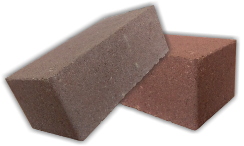 Кирпич бетонный полнотелый одинарный (М200) 250х120х65 мм коричневый