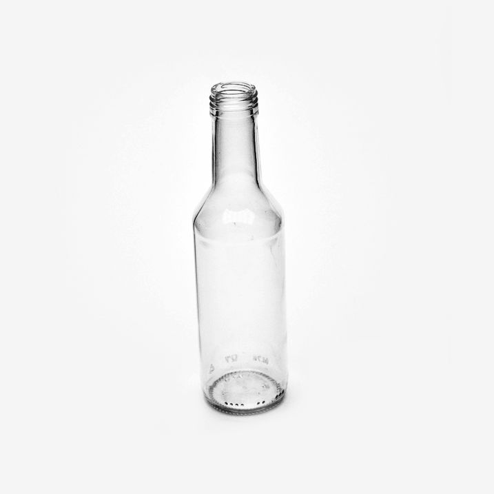 Бутылка стеклянная 0,25 л винтовая