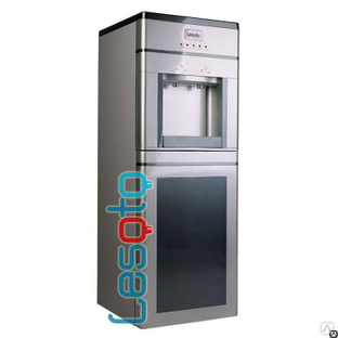 Напольный кулер с холодильником LESOTO 666 L-B silver производства Промышленного Холдинга АМК групп 