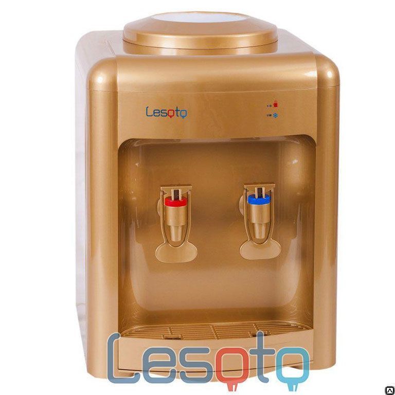 Настольный кулер с электронным охлаждением LESOTO 36 TD gold производства Промышленного Холдинга АМК групп
