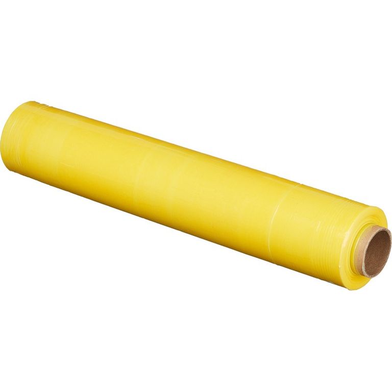 Стрейч-пленка желтая 500 мм, 1,2 кг