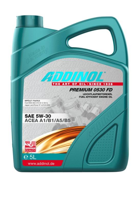 Масло моторное синтетическое ADDINOL Premium 0530 FD 5л