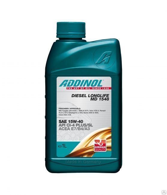 Минеральное моторное масло ADDINOL Diesel Longlife MD 1548