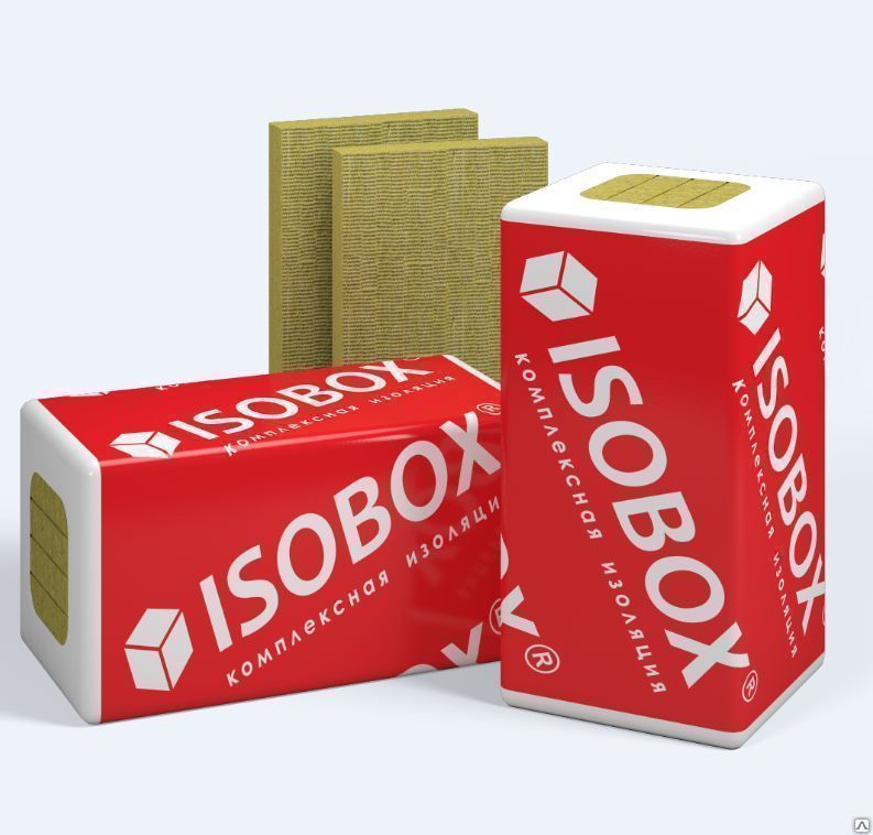 Минвата Isobox Инсайд 1200*600*100мм (6 плит)