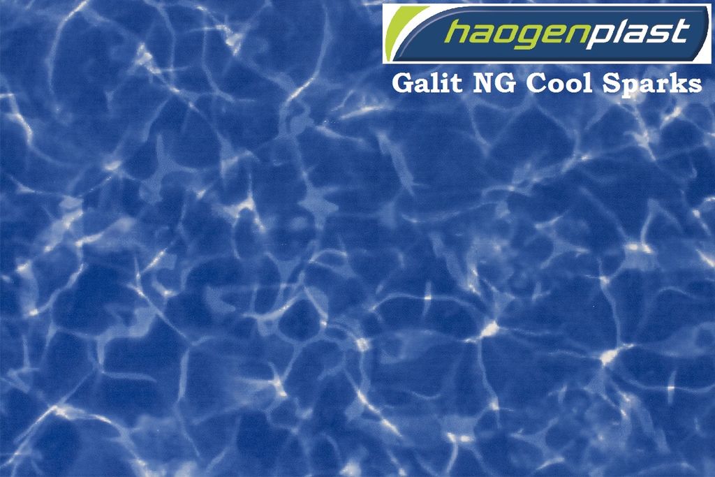 Пленка для бассейна Синий мрамор 1,65 м Galit NG Cool Sparks