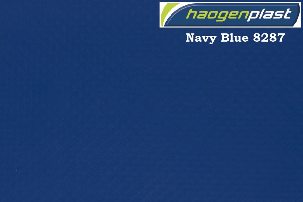 Пленка для бассейна синяя 1,65 м Haogenplast navy blue 8287