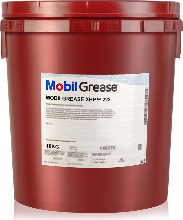 Смазка Mobilgrease XHP 222 синяя 18кг 2