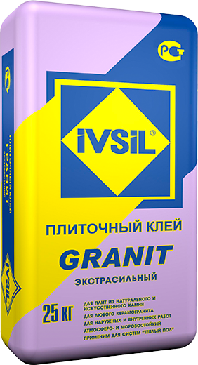 Клей плиточный IVSIL GRANIT 25 кг