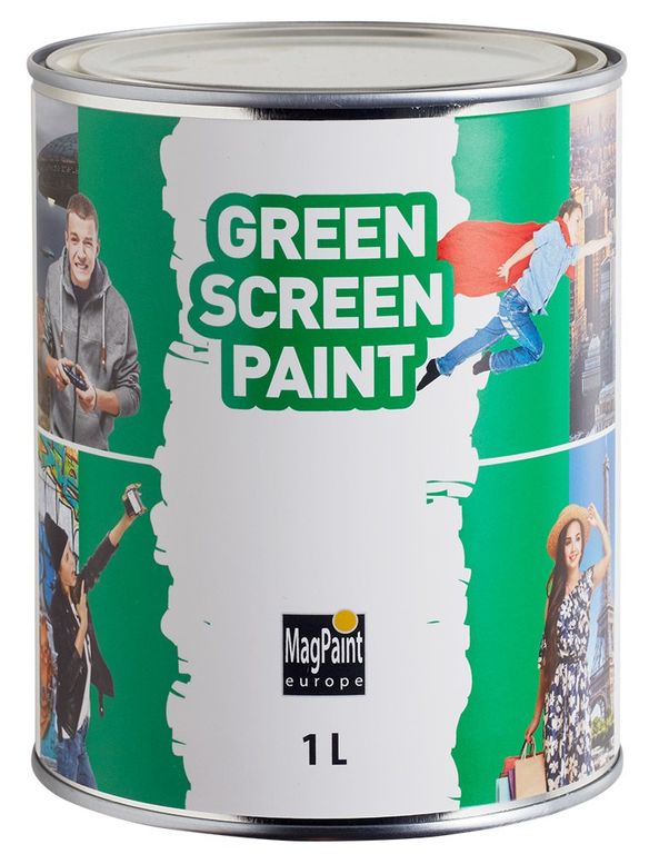 Краска зеленый экран (GreenScreenPaint) 0,5 л