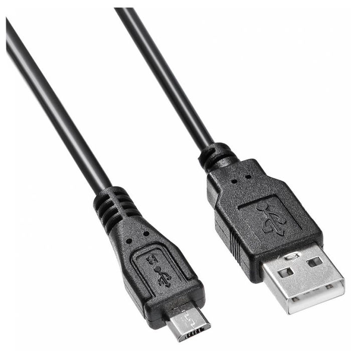 Кабель USB A - microUSB 1.5м Buro MICROUSB2.0, черный