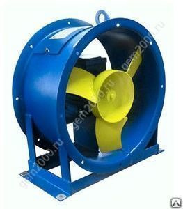 Вентилятор осевой ВО 06-300 № 5 (двиг. P 0,55 кВт ; N 1500 об/ мин) 