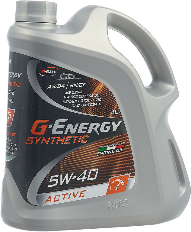 Масло моторное G-Energy Synthetic Active 5W-40 (4 л)
