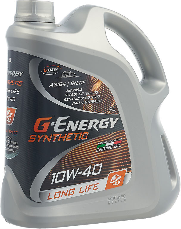 Масло моторное G-Energy Synthetic Long Life 10W-40 (4 л)