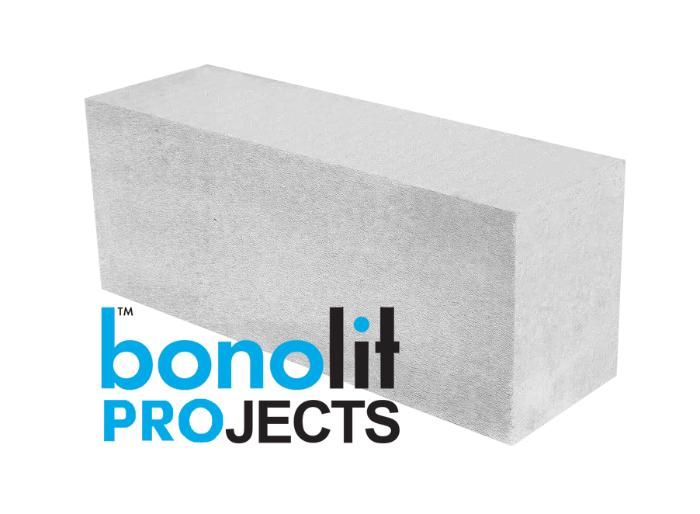 Блок стеновой BONOLIT газобетонный/газосиликатный/пеноблок 625х250х300 BONO