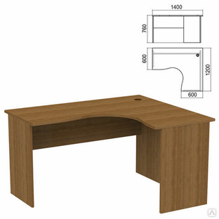 Эко стол письменный 1400 746 бук 1400