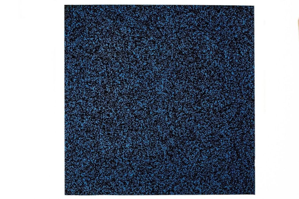 Пол модульный NEW BS — 5002 чёрно-синий 6 мм 1000х1000 (10 м рулон) 2