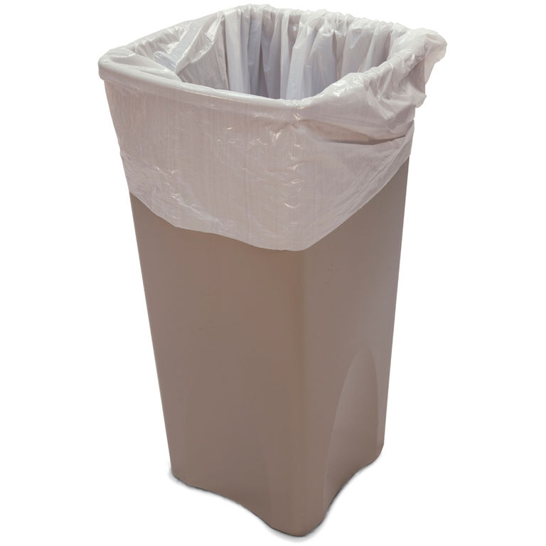 Мешок для мусора 90 литров ПВД 60*85 60 мкм белый