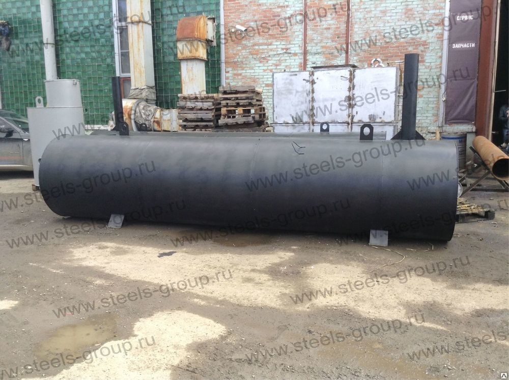 Емкость для канализации цилиндрическая ЕКЦ-2 3 м3 1500х1600 мм стенка 5 мм