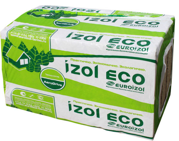 Минеральная вата IZOL ECO 30 Евроизол