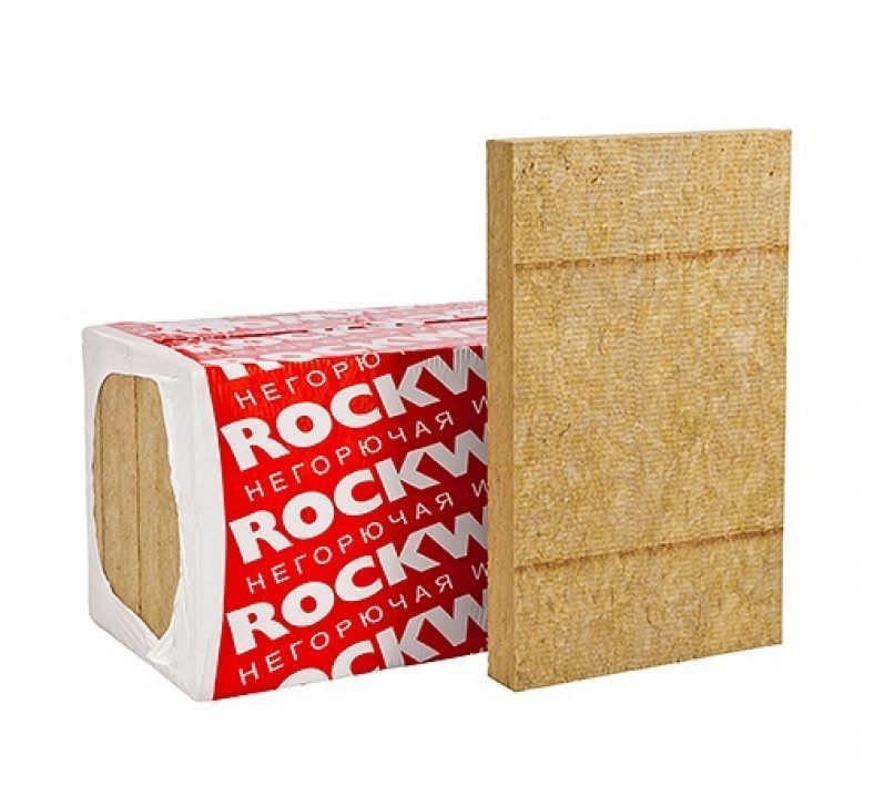 Каменная вата Rockwool Венти Баттс 1000x600х50 мм 6 шт