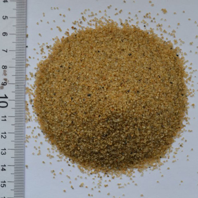 Кварцевый песок окатанный фракция 0,63-1 мм