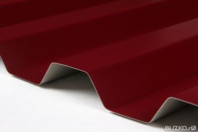 Профнастил С21 0,5 мм RAL3005 красное вино
