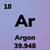 Аргон высокой чистоты газообразный 99,998% ТУ 6-21-12-94 10 л V=1.6 м3 #2