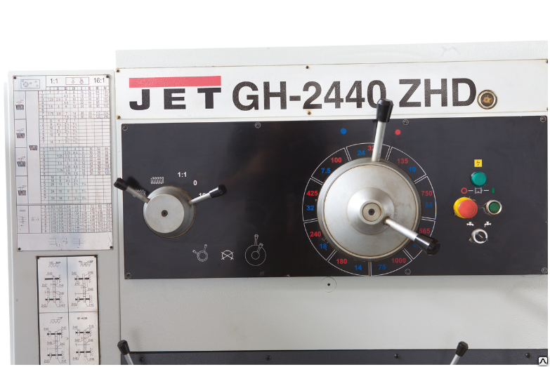 Станок токарно-винторезный по металлу jet gh-2440 3