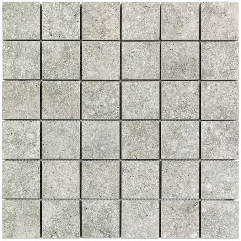 Мозаика Elada Mosaic. 48TINK101 (306x306x6 мм) серый мрамор