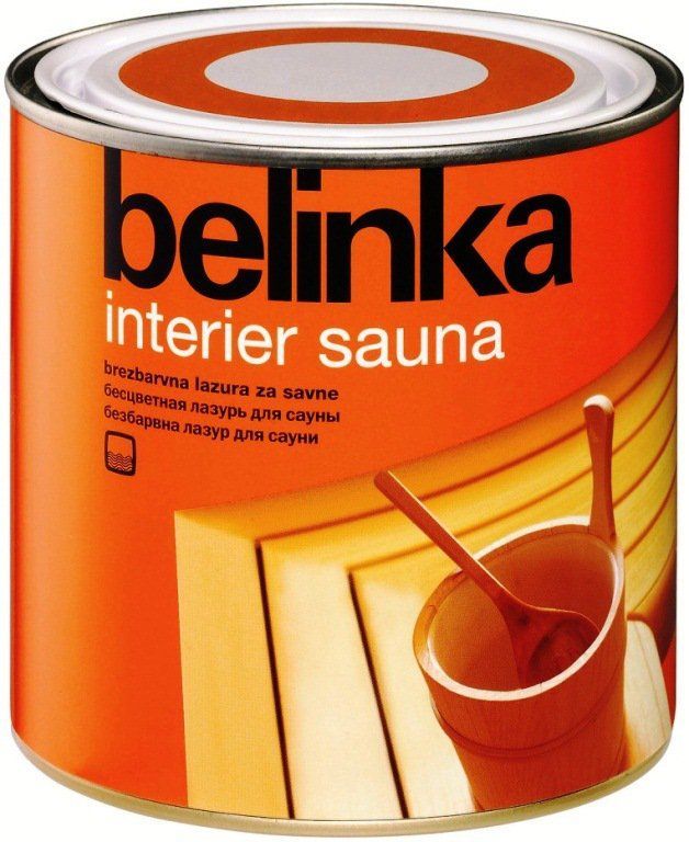 Пропитка для сауны BELINKA INTERIER SAUNA 0,75 л