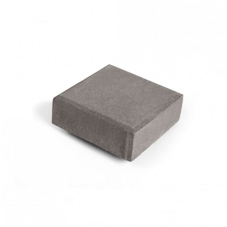 Брусчатка Питер малый кубик 100х100х30 темно-серый