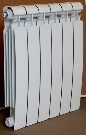Радиатор алюминиевый 80 мм (секция)
