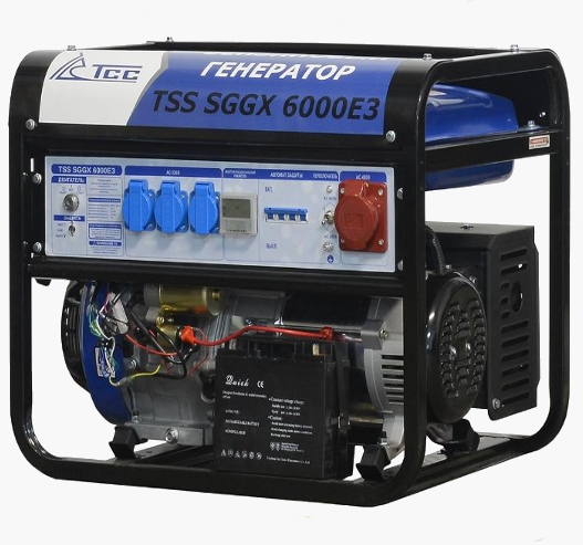 Бензиновый генератор SGG 6000E3 6 кВт