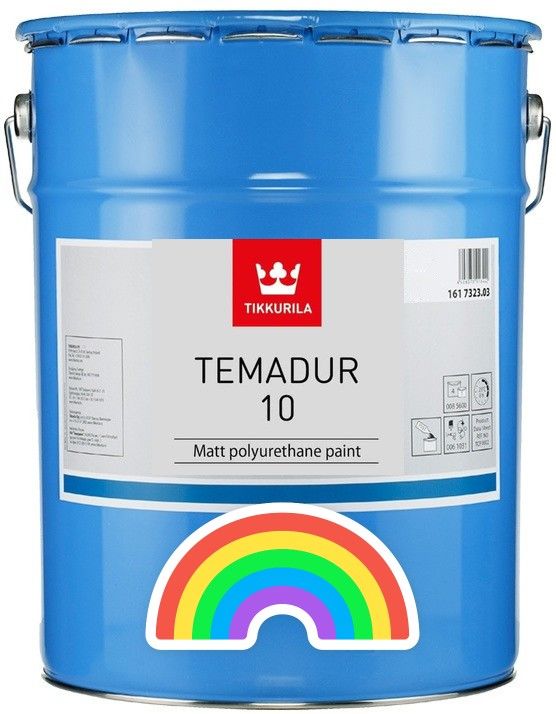 Полиуретановая краска Темадур 10 Тиккурила (TEMADUR 10)