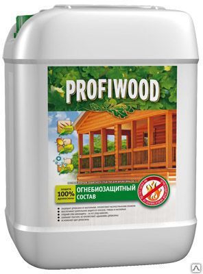 Раствор водный для древесины ББ-11 5,10 кг Огнебиозащита Profiwood 2 группа