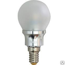 Лампа светодиодная 6LED (3,5W) 230V Е14 6400K LB-40
