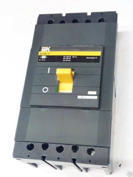Автоматические выключатели ва88 37. Автоматический выключатель 400а ИЭК. Автоматический выключатель ва88-37 3р 400а 35ка IEK. Выключатель автоматический 3п 315а 35ка ва 88-37 ИЭК sva40-3-0315. Автоматический выключатель IEK 400 А.