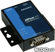 1-портовый асинхронный сервер RS-232 в Ethernet NPort 5110A-T Moxa