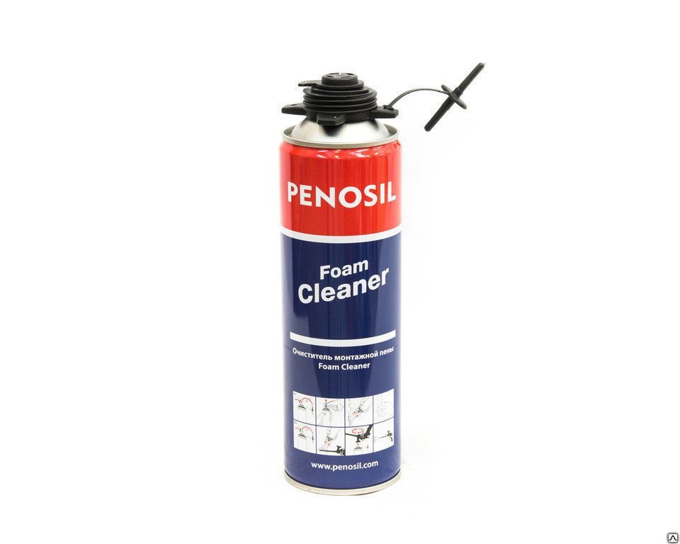 Очиститель монтажной пены Penosil Cleaner 500мл 1уп=12шт