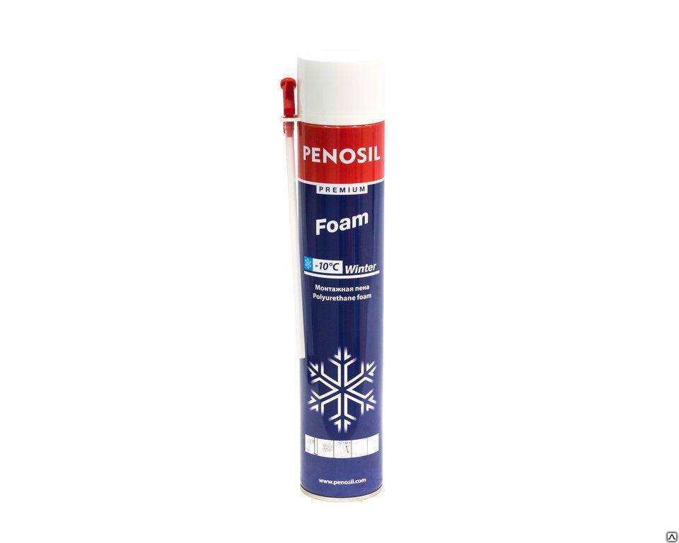 Пена монтажная Penosil Premium Foam зимняя 750/520 мл 1уп=12шт
